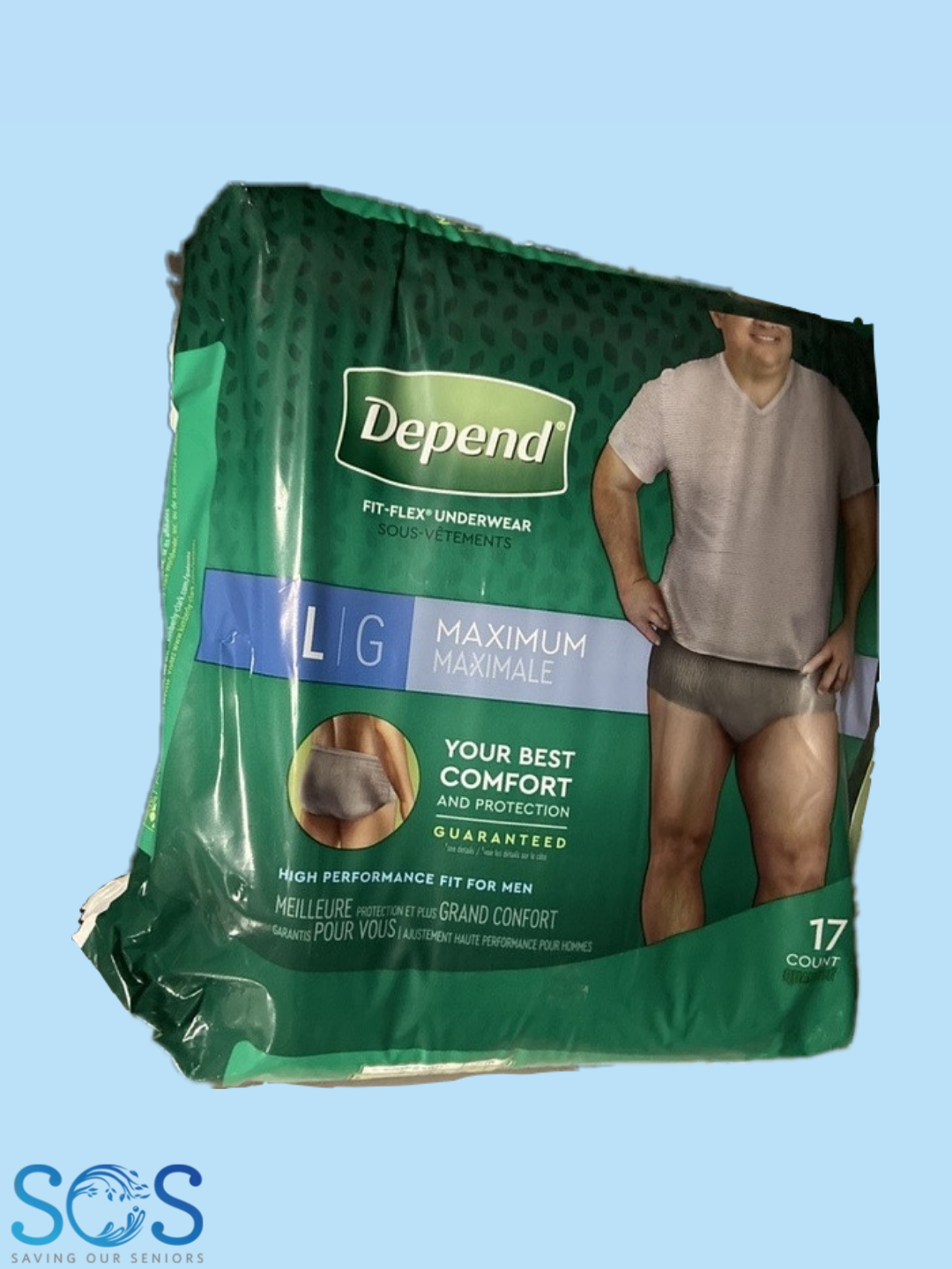 Buy Discounted Depend Large MaxiMale 17 qty pull up in Tampa, St Pete ...