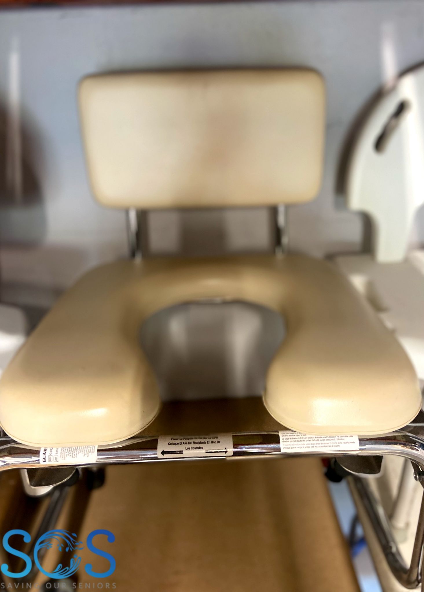 Buy Discounted gently used Guardian 3n1 Commode Padded Seat with Drop