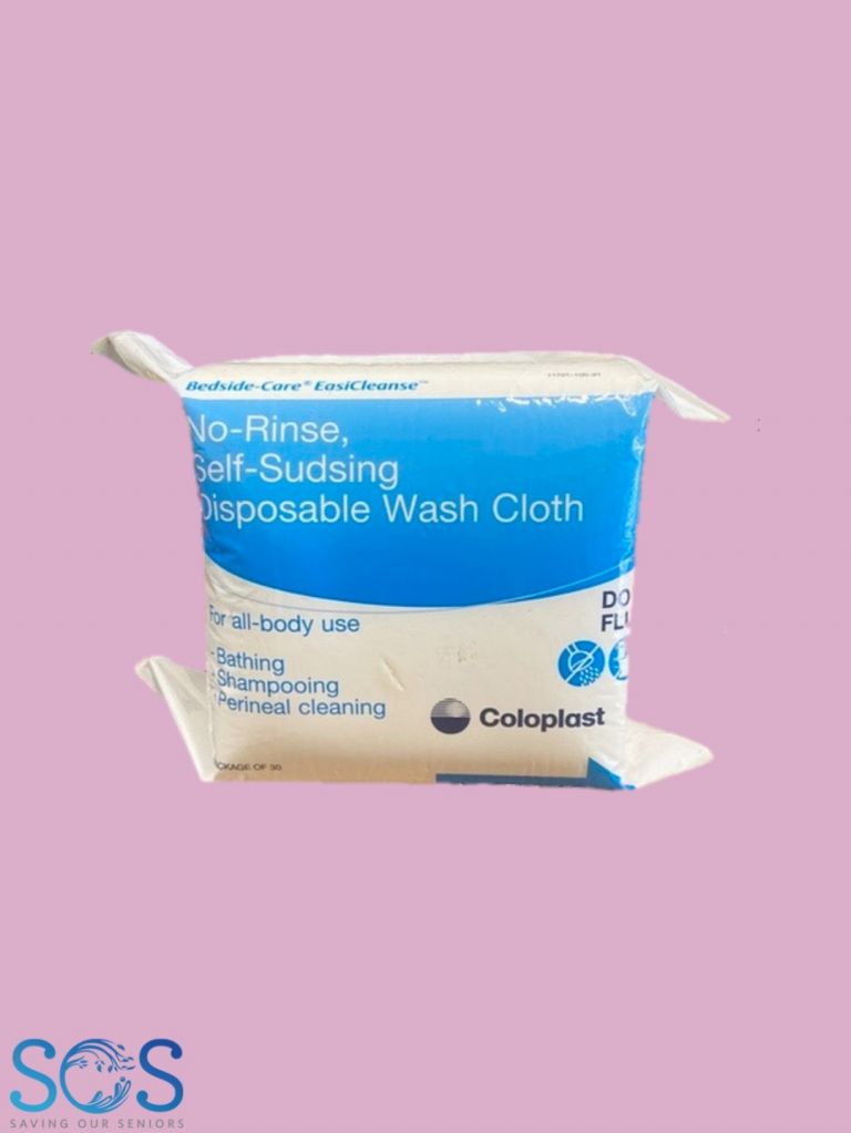 Norinse selfsudsing disposable wash cloth Saving Our Seniors
