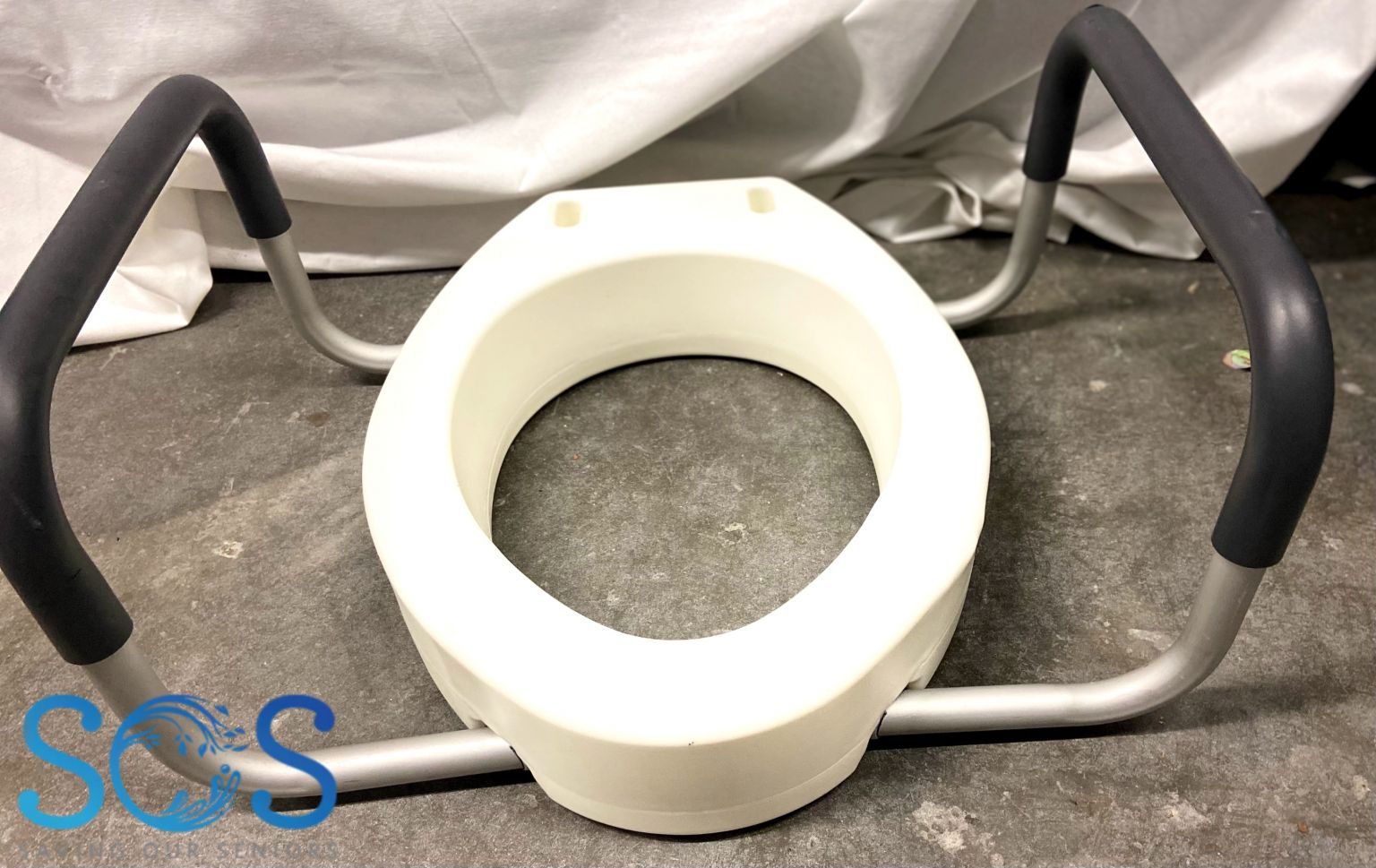 Buy Discounted gently used Vive Elevated Toilet Seat with Arms in Tampa